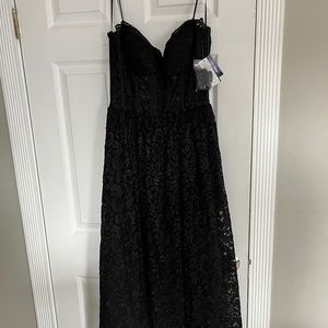 Corset Black Tie Gown